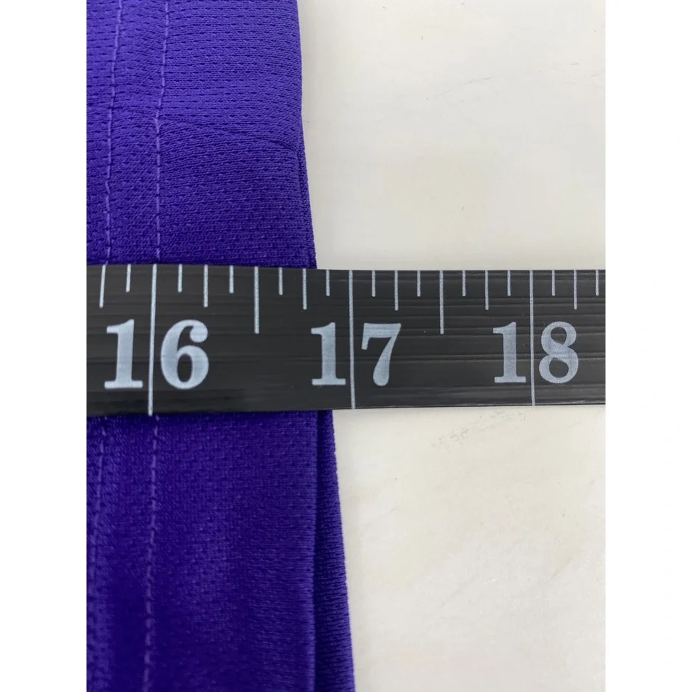Adidas CHCA Baseball Shorts Mens Medium Purple 3-Stripe Athletic Training Gym